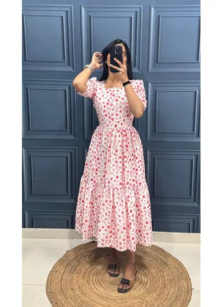 Kf 14 Cotton With Print Wetern Wear Dress Wholesale Price In Surat